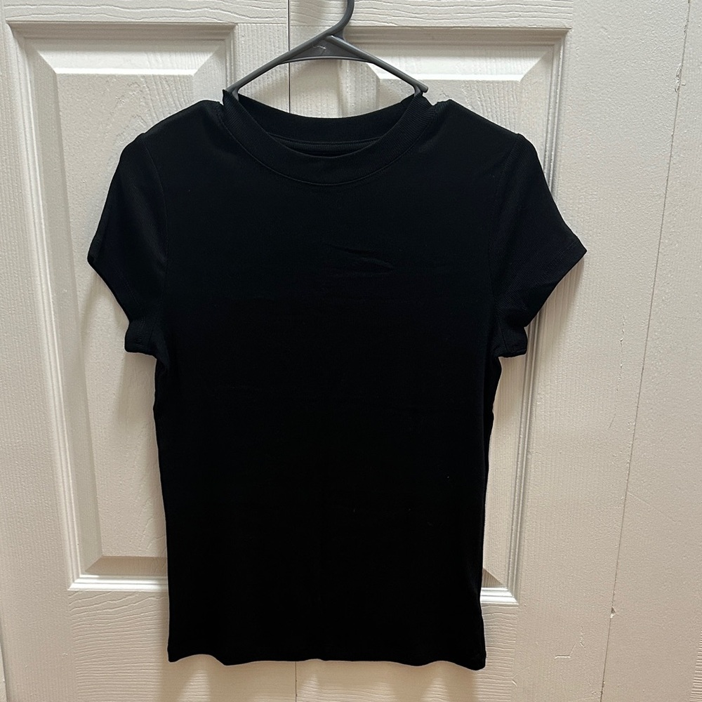 a new day Black Short Sleeve Tee